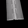 Antrader 4Pcs Acrylic Hinge, 300x45mm, Clear, Modern, Contemporary