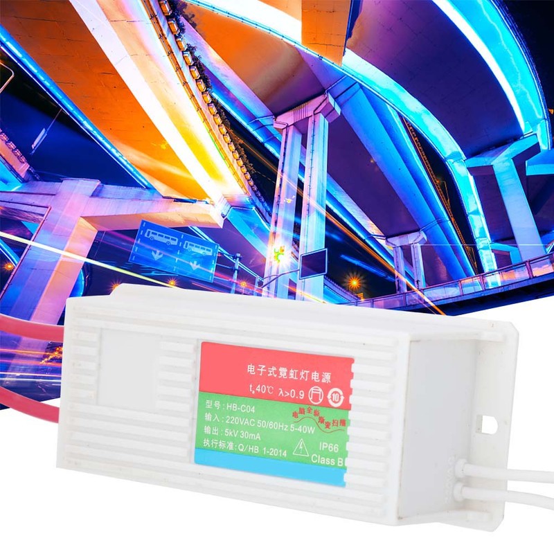 Neon Electronic Transformer 5KVAC 30mA Load 1-5m Neon Sign Power