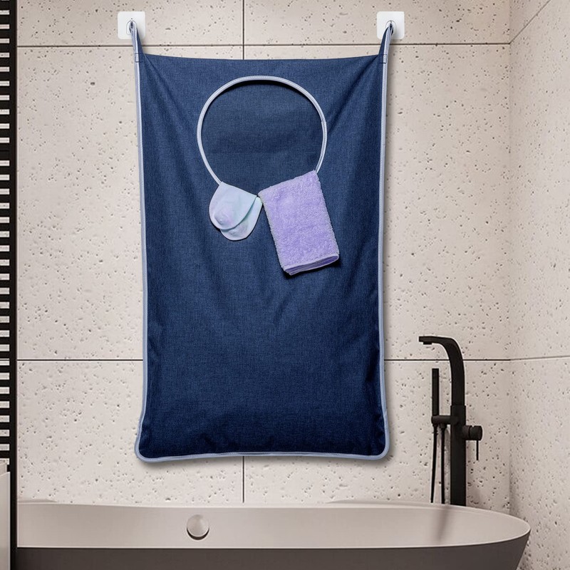 KEEPJOY Large Size 2Pack Hanging Laundry Hamper Bag, Door Hamper