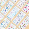 DRERIO Cute Sticker Deco Seal, Glitter Seal, Translucent, 3D Dimensional,