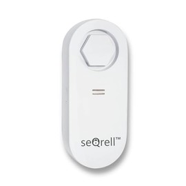 seQrell, Floor Water Sensor, WiFi Flood Sensor, Bathtub Alarm, Water Leak Detection for SeQrell Wireless GSM Alarm System App, SMS, Call, Siren 100dB