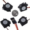 RCmall 4Pcs DM-S0020 2.1g Ultra-Micro Servo Coreless Motor 2g Digital
