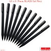 RADIUS O-Second Gel Pens, BLACK, 0.7mm Fine Point, Pack of