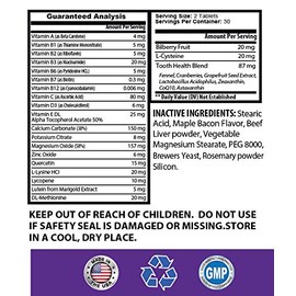 I LOVE MY PETS LLC I LOVE MY PETS LLC Dog Gum Disease - PET Teeth Health Complex - Dogs and Cats - Premium Care - Dog Vitamin c - 2 Bottle (120 Treats)