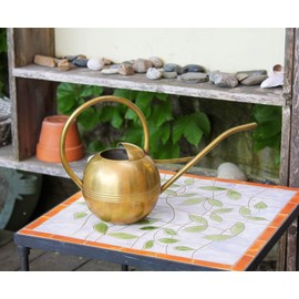 Achla WC-01 Designs Watering Can, 1L, Brass