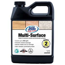 Rain Guard Water Sealers SP-1200 32 Oz Concentrate (Makes 2 Gallons) Premium Grade Multi-Surface Sealer for Wood, Concrete & Masonry