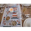 KAF Home Frank Lloyd Wright Printed Table Runner 14 x