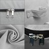 2 Pieces Durable, Thick, Soft, Breathable Canvas Storage Bag Organiser