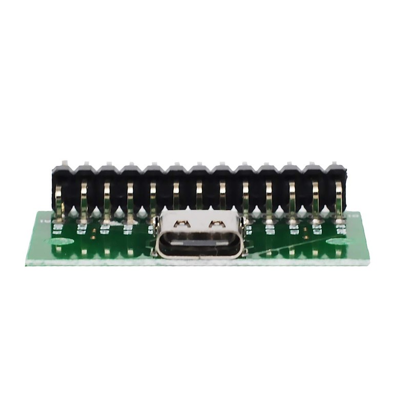 WLGQ USB 3.1 TYPEC hembra con placa de prueba PCB