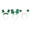 Minkissy 3pcs St Patrick's Day Hairband Set Creative Decor for