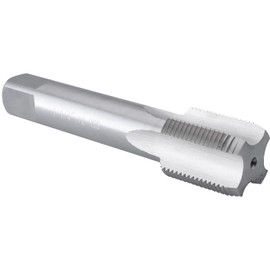 Burkit 1-1/4"-12 UNF Thread Tap Right Hand, HSS 1-1/4 x 12 UNF Straight Fluted Machine Tap