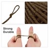 sourcing map 164 Feet 2.5mm Garden Twine, Jute Rope String