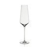 Viski Liminal Crystal Flutes, Ultrathin Clear Drinking Glasses, Thin &