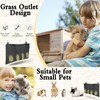 Rabbit Feeder Fabric Bag, Guinea Pig Hay Feeder, Rabbit Feeder