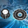 5pcs 6mm Potentiometer Knobs Potentiometer Knob with Digital Dial Scale