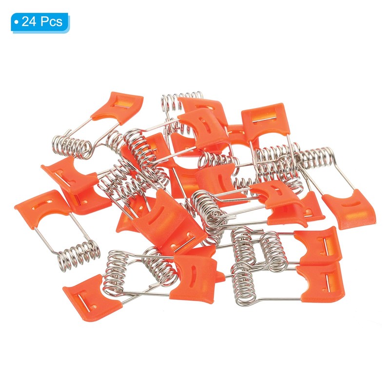 PATIKIL 39x17mm Downlight Spring Clips, 24 Pack Emitting Diode Recessed