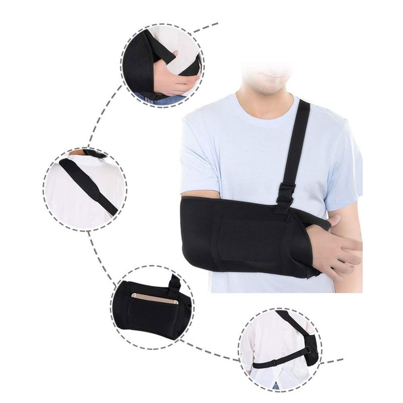 TOZBLEU 1 x Arm Sling Shoulder - Adjustable Arm Strap