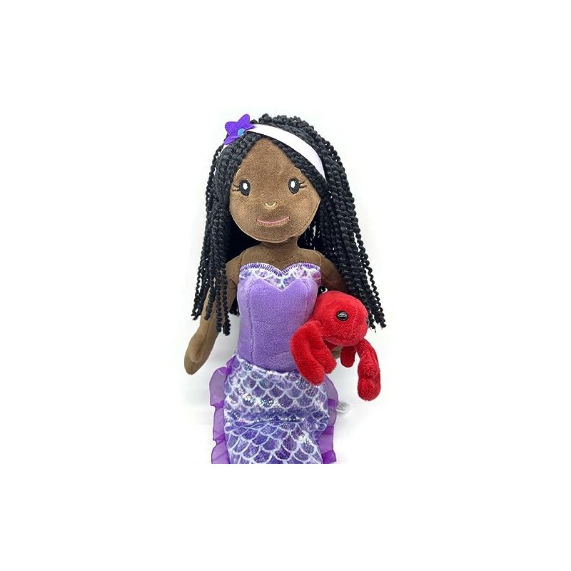 The Petting Zoo Mermaid Doll with Lobster Stuffed Animal, Gifts