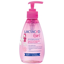 Lactacyd Girl Gel for Intimate Hygiene, Gentle Care for Girls - 200 ml, Pump