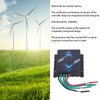 Wind Generator Controller Aluminum Alloy Waterproof Wind Turbine Controller 400W