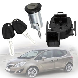 Ignition Lock Switch Barrel with Keys Fits Opel Vauxhall Corsa Meriva 0913694 091365 93172805 9051199 90167295 0913652 Vauxhall Corsa Ignition Barrel