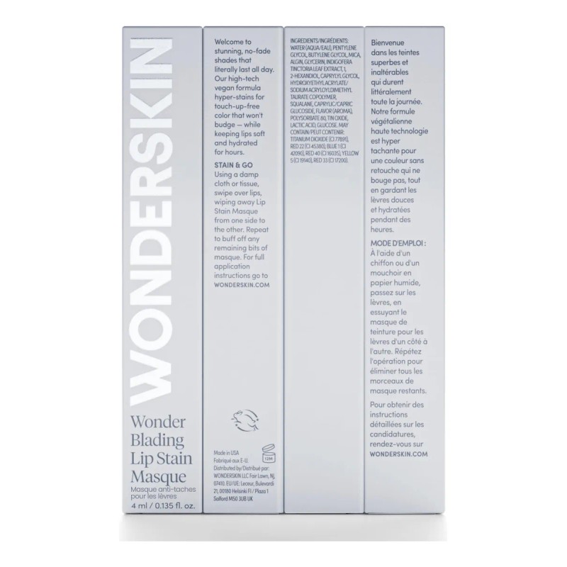 Mascarilla Labial Wonderskin Wonder Blading Peel Off - Tinte