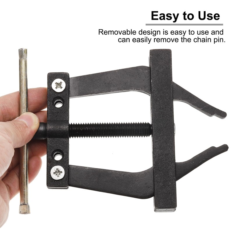 sourcing map Chain Tools Kit Fit #420-#530 /08A-10A Holder Puller&Breaker