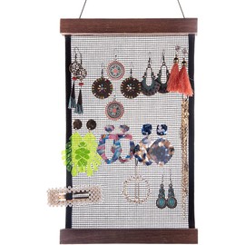 CENPEK Earring Holder Wall Mounted Earring Wall Organizer Earring Hanger Wall Hanging Earring Organizer Wall Jewelry Organizer (24 x 12 inch)