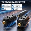 Wormhole Wireless Tattoo Gun Kit – Professional Tattoo Machine with