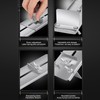 Sharpening Stone Holder 304 Stainless Steel Adjustable Sharpening Whetstone Holder