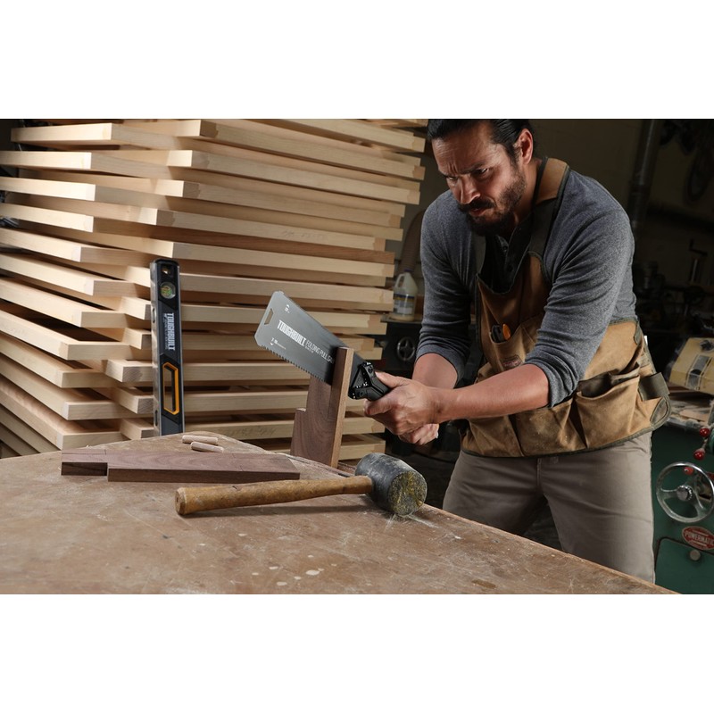ToughBuilt Folding Pull Saw - (TB-H4-21-2X), Black, One Size