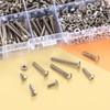 530 Piece M3 Screw Set, Pan Head Screws Nuts Set,