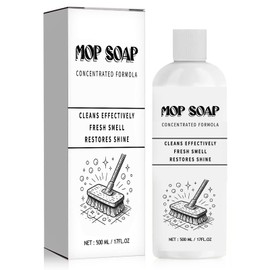 SPEORARY Mop Soap for Floor Cleaning, 17 Oz (500 mL) Highly Scented Mop Soap, Brazilian Waves Multi-Purpose Bathroom & Kitchen Cleaner Liquid