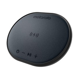Motorola Sonic Sub 500 Bluetooth IPX7 Waterproof Speaker with Built in 10W Fast Wireless Charging Capability - Black