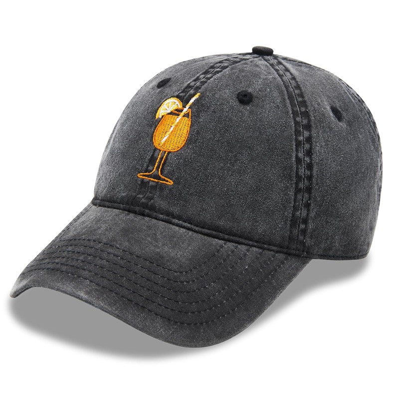RF&CM Splash Glass, Embroidered Dad Hat, Cocktail Lover Gift Ideas,