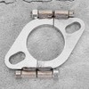 Yctze Exhaust Flange 2 inch Flat Oval Split Repair Exhaust