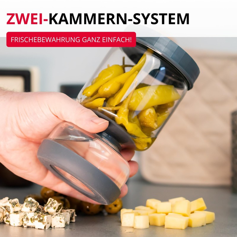 Westmark 1 Piece Drip Jar - Multifunctional Insert Jar for