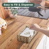 ZMZKKLL Napkin Holder for Bathroom, Woven Wicker Seagrass Guest Towel