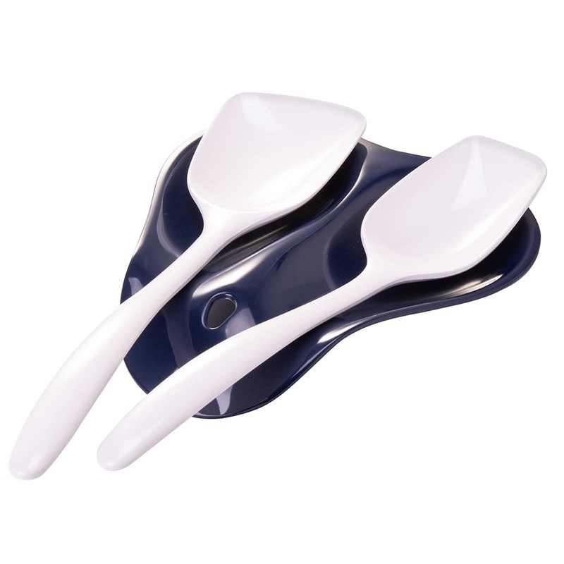 Hutzler Twin Double Spoon Rest, one size, Cobalt Blue, (3507)