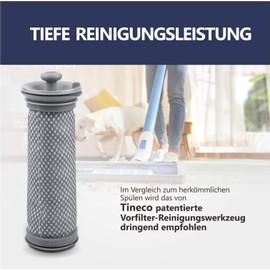 KEEPOW KEEPOW 4 Ersatz- Filter Zubeh?r f??r Tineco Pure One S11 Tango und S12 EX Staubsauger der Serie, A10, A11 Hero und Master