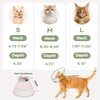 Supet Cat Cone Collar Soft: Comfortable Waterproof Mesh Recovery Cone