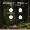 Rochester Men’s Shoe Tree, Removes Moisture and Odor, Cedar Shoe