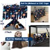 FULUE Guinea Pig Corner Hideout Hammock and Bed,Ferret Corner Hammock