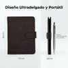 Porta Pasaporte con Bloqueo RFID, Funda para Pasaporte y Visa