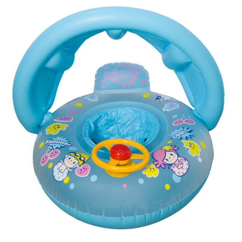 Baby Swimming Ring Inflatable Sunscreen Baby Swim Ring Inflatable Baby
