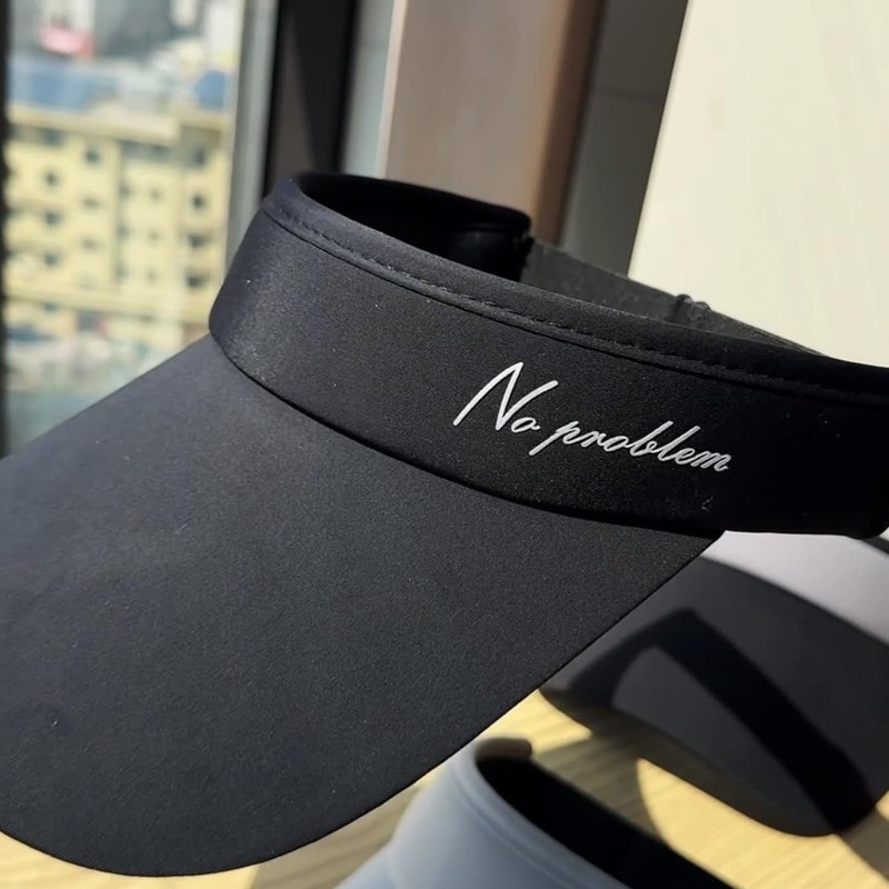 [Ｑｚｋｏｕｍａ] サンバイザー メンズ レディース UVカット 日除け キャップ つば広 日よけ 帽子