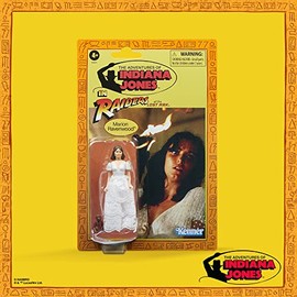 Hasbro Indiana Jones and The Raiders of The Lost Ark Retro Collection Marion Ravenwood Toy, 3.75-Inch Action Figures for Kids Ages 4 and Up