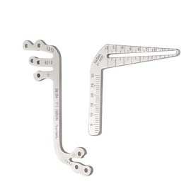 6pcs/Set Implant Guide Set Autoclavable Oral Planting Locator Positioning Angle Ruler Dentistry Materials