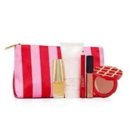 Estée Lauder Estee Lauder 6 pc Beautiful Perfume & Body Lotion Lip Shine Bronzer Gift Set