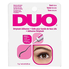 DUO Strip EyeLash Adhesive for Strip Lashes, Dark Tone, 0.25 oz